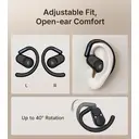 Edifier A6 casque ouvert sans fil Bluetooth 5.4, audio Hi-Res LDAC, appels clairs IA, arceaux réglables, 40 h autonomie, charge rapide, multipoint, IP55 image 6