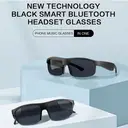 Verbex G02 Black AI Glasses Smart Glasses Bluetooth Glasses Translation Glasses Listen to music, answer calls, Wi-Fi transmission, voice wake-up weather forecast, ChatGPT image 6