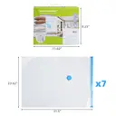 Pack of 7 Vacuum Storage Bags (60×80cm) with Hand Pump, Space Saver Bags for Clothes, Comforters, and Bedding image 4