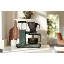 Moccamaster KBG Select Filter Coffee Machine, Handmade in the Netherlands, Retro Design, 1.25 Litres, Forest Green - 53822 image 9