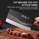 Zhang Xiao Quan Couteau à découper en acier inoxydable avec lame épaissie - 313 mm image 7