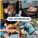 Wet Ones Be Fresh With Refreshing Cucumber Fragrance 12 Packs image 4