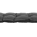 Outsunny Coussin de Banc de Jardin Rembourrage Épais 100 x 40 cm Gris Foncé | Doux, Intérieur et Extérieur image 6