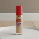 Rimmel Lasting Finish 35H, Fond de teint hydratant et couvrant SPF 20, 210 Beige doré, 30 ml image 5