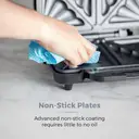 Tower T27013 Deep Fill Sandwich Maker with Extra Deep and Easy to Clean Non-Stick Plates, Automatic Temperature Control, 900W, Silver and Black image 3