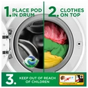 Ariel Platinum PODS, Washing Liquid Laundry Detergent Capsules, Odour Defence, 52 Washes image 3