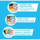Casdon Shopping Pretend Play Bank Cards image 4