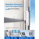 ECOVACS mini 2 (weiß/silber) ist ein intelligenter Fensterreinigungsroboter, ausgestattet mit einem Ultrasprüh-System, einem innovativen Steigsystem für geradliniges und stabiles Klettern, verbesserten 4 Eckbürsten und der WIN-SLAM 4.0-Technologie für eine mühelose Fensterreinigung. image 1
