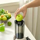 BEAR 80mm Weitmund-Slow-Juicer – 1L große Kapazität, 99,5% Saftausbeute, ganzes Obst einwerfen, Reinigung durch einfaches Spülen, antioxidativer leiser Quetsch-Saftextraktor image 2
