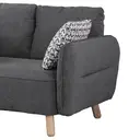 Sofa Georgia 2 Seater Dark Grey image 4