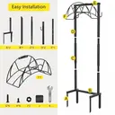 SRD Porte-tuyau d'arrosage sur pied image 2