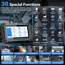 XTOOL D6S OBD2 Scanner Diagnostic Tool, 2026 Car Scanner with 30 Resets, All System Scan Tool with FCA & CAN FD, ABS Bleed, Gearbox Match, Crank Sensor Relearn, Lifetime Update, Upgraded of D5S image 3