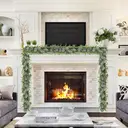 Yuejia Décoration guirlande d'eucalyptus - 1,67 m image 6