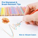 M&G Colored Pencils, 12 Pack Soft Core Coloring Pencils, Art Drawing Pencils for Coloring, Sketching, and School Supplies for Kids, Adults, and Beginners image 4