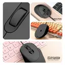 Rexsun Wired Mouse – 4 Buttons, Adjustable DPI 1000/1200/1600, Silent Click, Ergonomic Design, USB Connection, Compatible with Windows & Mac, Black, V2 image 4