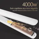 K·SKIN KD280 Lisseur/Fer à lisser, Soin des cheveux aux 20 millions d'ions négatifs + Chauffage rapide en 30 secondes, Neuf réglages de température de 120 à 200℃, Conception polyvalente pour boucles et lissage image 3