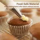 Caissettes à Muffins Jetables, Standard et Mini, en Papier Anti-Graisse pour Cupcakes, Moules Antiadhésifs pour une Cuisson Facile  
Caissettes à Muffins Petites 3.5x2.5cm - Lot de 500 Pièces image 2