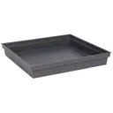 EDA Soucoupe carrée TOSCANE Gris anthracite    40 cm
Pour    13648
 Dim. 40 x 40 x 5,9 cm image 0