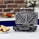Tower T27013RG Deep Fill Sandwich Maker with Extra Deep and Easy to Clean Non-Stick Plates, Automatic Temperature Control, 900W, Rose Gold image 3