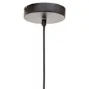 Interiors by Premier Pendant Light Jaya Woven Black image 4