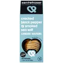 Kent & Fraser Cracked Black Pepper & Smoked Sea Salt Cheese Biscuits 110g image 2