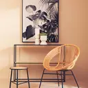 Interiors by Premier Console Table Depok Black/Rattan image 3