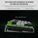 KEYSME AHD-HCKR-C 75-%-Gaming-Tastatur, QWERTY-US-Layout, magnetische Jade-Pro-Schalter, 8 kHz Abfragerate, einstellbarer Auslösepunkt 0,1–4,0 mm, CNC-Aluminiumgehäuse, PBT-Tastenkappen mit Farbsublimationsdruck image 7