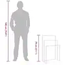 MINGHOUDTK Support vertical autoportant à 3 niveaux multi-étages pour serviettes de bain et de toilette, couvertures (salle de bains/chambre à coudre) image 8