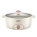 Plodon Marmite électrique 1600 W 7 L, grande capacité, multifonction, tout-en-un, cuve antiadhésive, mijoteuse, pour sauter et mijoter image 1