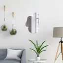 1 piece PVC mirror with irregular wave acrylic film, room decoration aesthetic mirror 21*30cm image 1