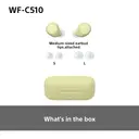 Sony WF-C510 True Wireless Earbuds (Yellow) image 3