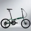 OYAMA-skyline 500-folding bike-green image 3