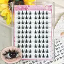 MeoMagic Extensions de cils classique (Colle et pinces à épiler non incluses) - 10 lignes - F28 image 0