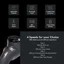 Breo Sport-M0500 Heated Massage Gun, Deep Tissue Percussion Massager for Muscle Recovery, Ergonomic Design, USB-C Charging image 1