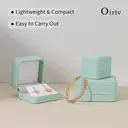Oirlv Ring Box for Proposal Engagement Leather Jewelry Ring Gift Box 5.3*6*4.5cm 1pcs image 6
