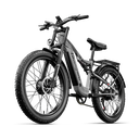Shengmilo S600 Adult E-bike Men's E-Mountain ebike with Two Motor, 48V840WH Battery,26" Fat Tire Electric Bike image 1
