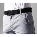 URBAN CLASSICS Leather Imitation Belt Black image 3
