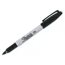 Sharpie Fine Tip Permanent Marker Black 2 Pack image 1