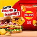 Walkers Ready Salted / Salt & Vinegar 12 x 25g image 1