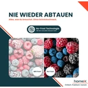 homeX FSN2041E-S Gefrierschrank – 204 Liter Nettokapazität, 4-Sterne-Gefriertruhe, freistehend, Temperaturregelung, Super-Frost-Funktion, leise, 39 dB, Silber [Energieeffizienzklasse E] image 6