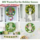 DDHS 24inch Large Boxwood Wreath-1pcs image 4