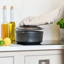 Dexam Single Oven Glove Love Colour 100% Cotton Stone image 1