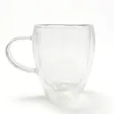 Ju7cer   Glass Cup   Tea Glasses Drinking Glasses Coffee Glass 350ml 1pc image 6