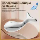 SUNLUXY DS8866 Appareil de tonification du visage et masseur pour le cou et le corps avec vibration haute fréquence, thérapie par lumière LED tricolore, microcourant EMS avec 3 modes, chaleur constante intelligente de 42 °C et conception ergonomique incurvée image 2