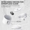 PETKIT EVERSWEET Solo 2 Ultra-Quiet Pet Water Dispenser - 70oz/2L for Indoor Cats Dogs, 3 Working Settings, See-Through Window & Smart App Control image 3