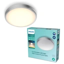 Philips Ceiling Light LED Luminaire Doris Bathroom Warm White 17W Chrome D:31.3cm image 2