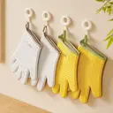 COOKER KING Anti-scald Glove - Anti-skid Longer and Thicker - Cream White - Right Hand image 1