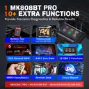 Autel MaxiCOM MK808BT PRO OBD2 Scanner Car Diagnostic Scan Tool Bluetooth Automotivo Scanner OBD2 Code Reader PK MK808KBT MK808S image 5