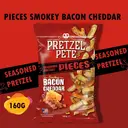 Pretzel Pete Smoky Bacon & Cheddar Seasoned Broken Pieces 160g image 3