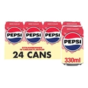 Pepsi Strawberries & Cream Can 24x330ml image 1